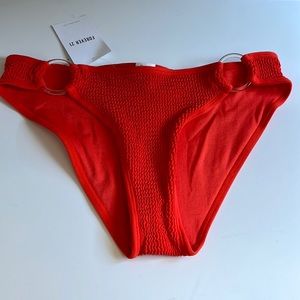 Red Forever 21 Bathing Suit Bottoms